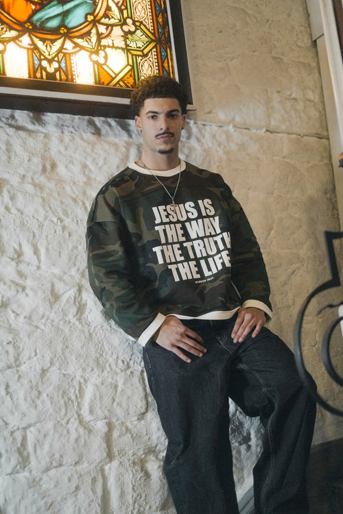 'JESUS IS THE WAY' LONG SLEEVE