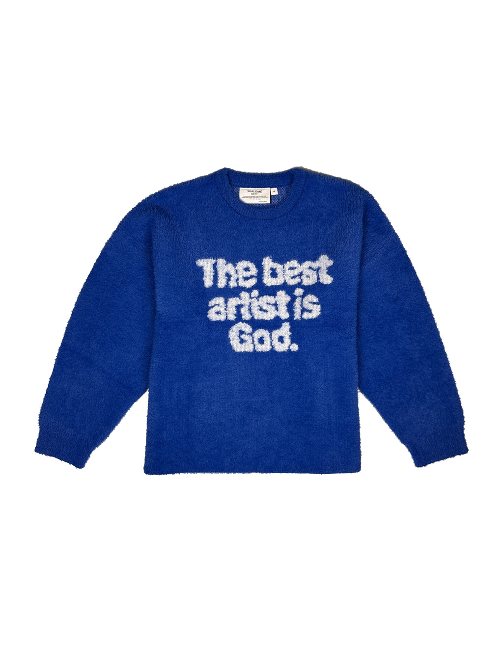 'GOD IS THE BEST ARTIST' KNIT